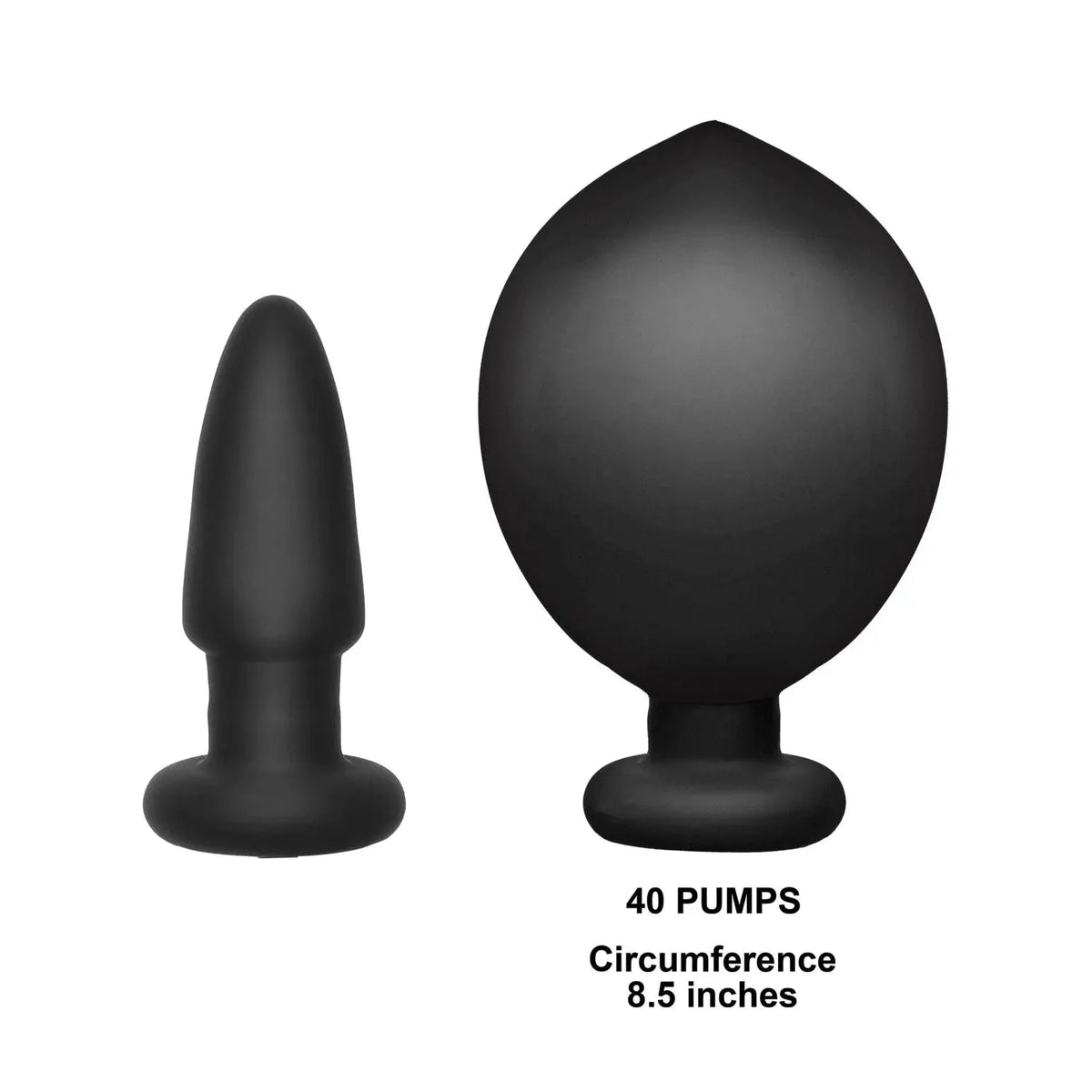 Deluxe Wonder Inflatable Vibrating Butt Plug