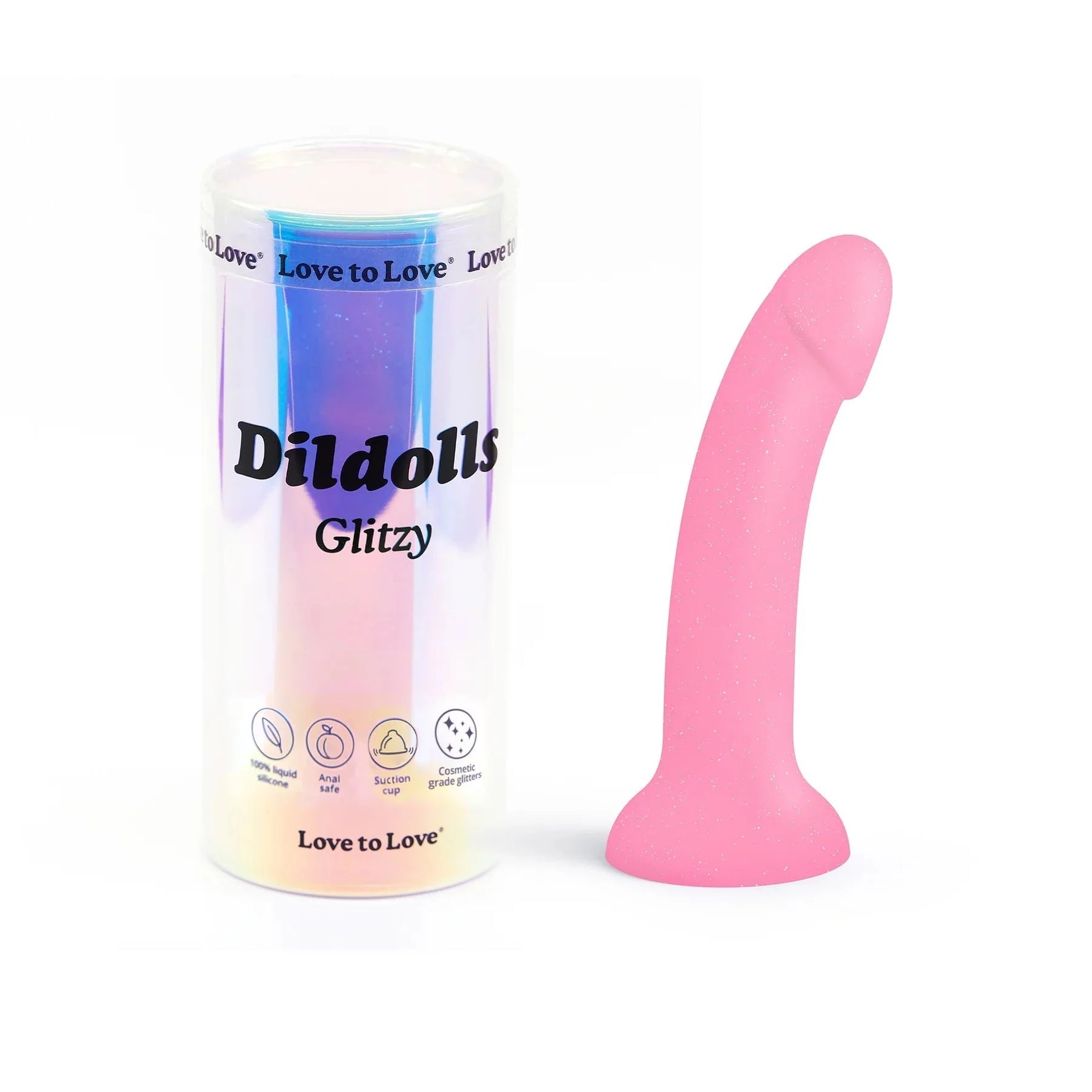 Dildolls 7 Inch Silicone Dildo for Harness