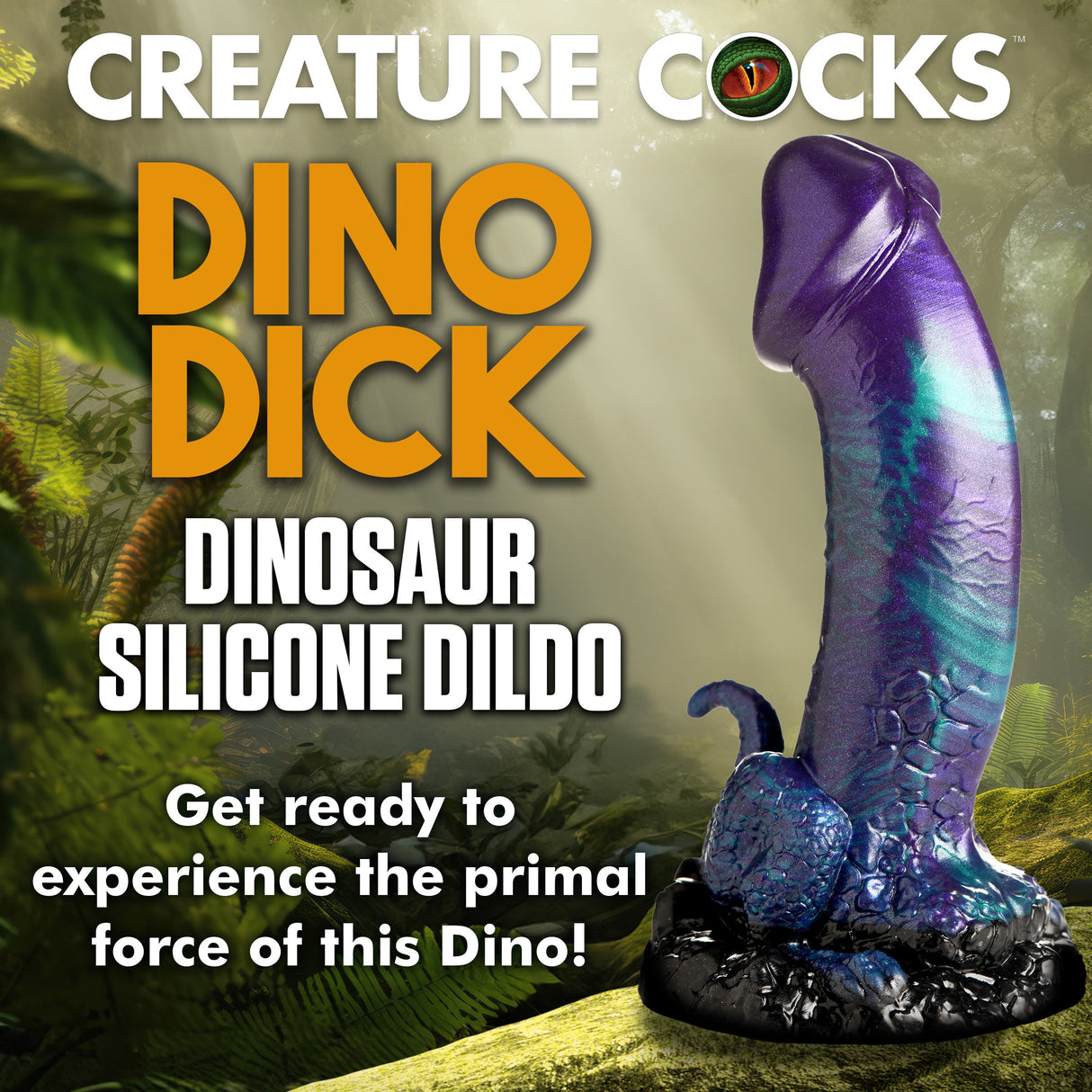 Dino-Dick Silicone Dildo