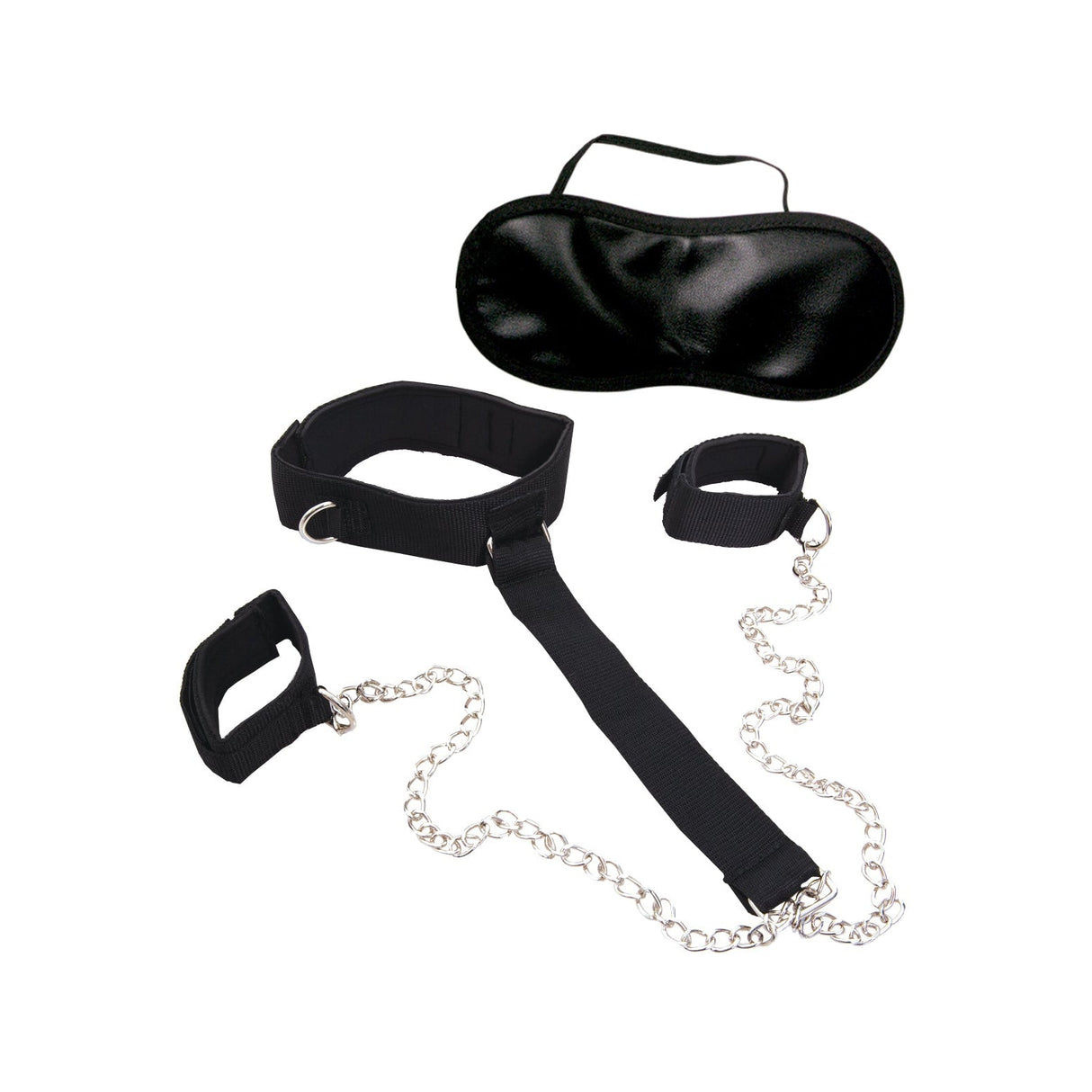 Dominant Submissive Collection 2 Cuffs and Collar Set