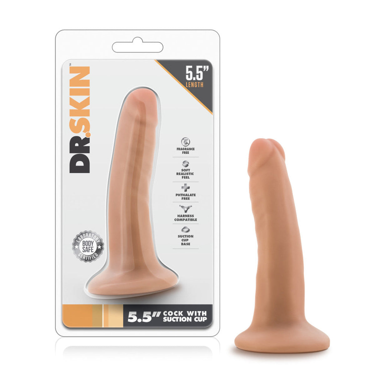 Dr. Skin 5.5 InchDildo with Suction Cup