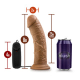 Dr. Skin Dr. Joe Realistic 8 Inch Vibrating Dildo with Suction Cup