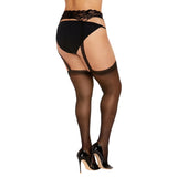 Dreamgirl Pantyhose With Garters