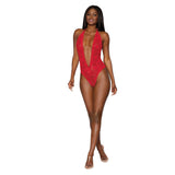 Dreamgirl Plunge Lace Teddy