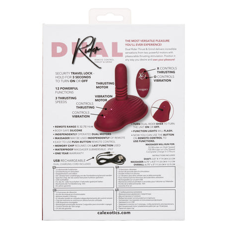 Dual Rider Remote Control Thrust and Grind Vibe