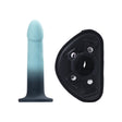 Duo Semi-Realistic Dildo With Harness