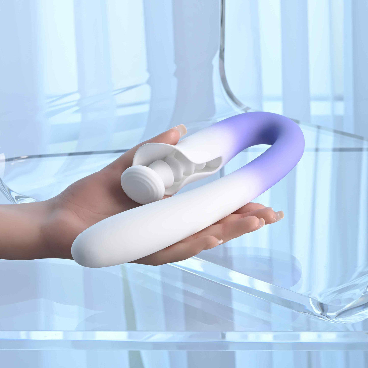 Evolved Spring Loaded Multi-Tapping Vibrator in Lilac