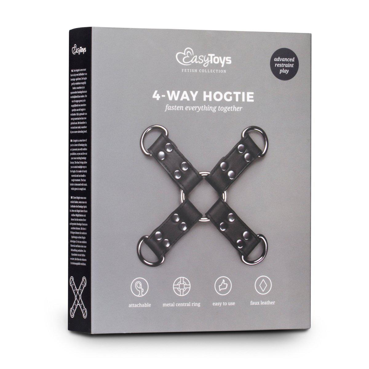 Easy Toys Faux Leather 4-Way Hogtie