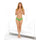 Escante Elastic Criss Crotchless Bikini