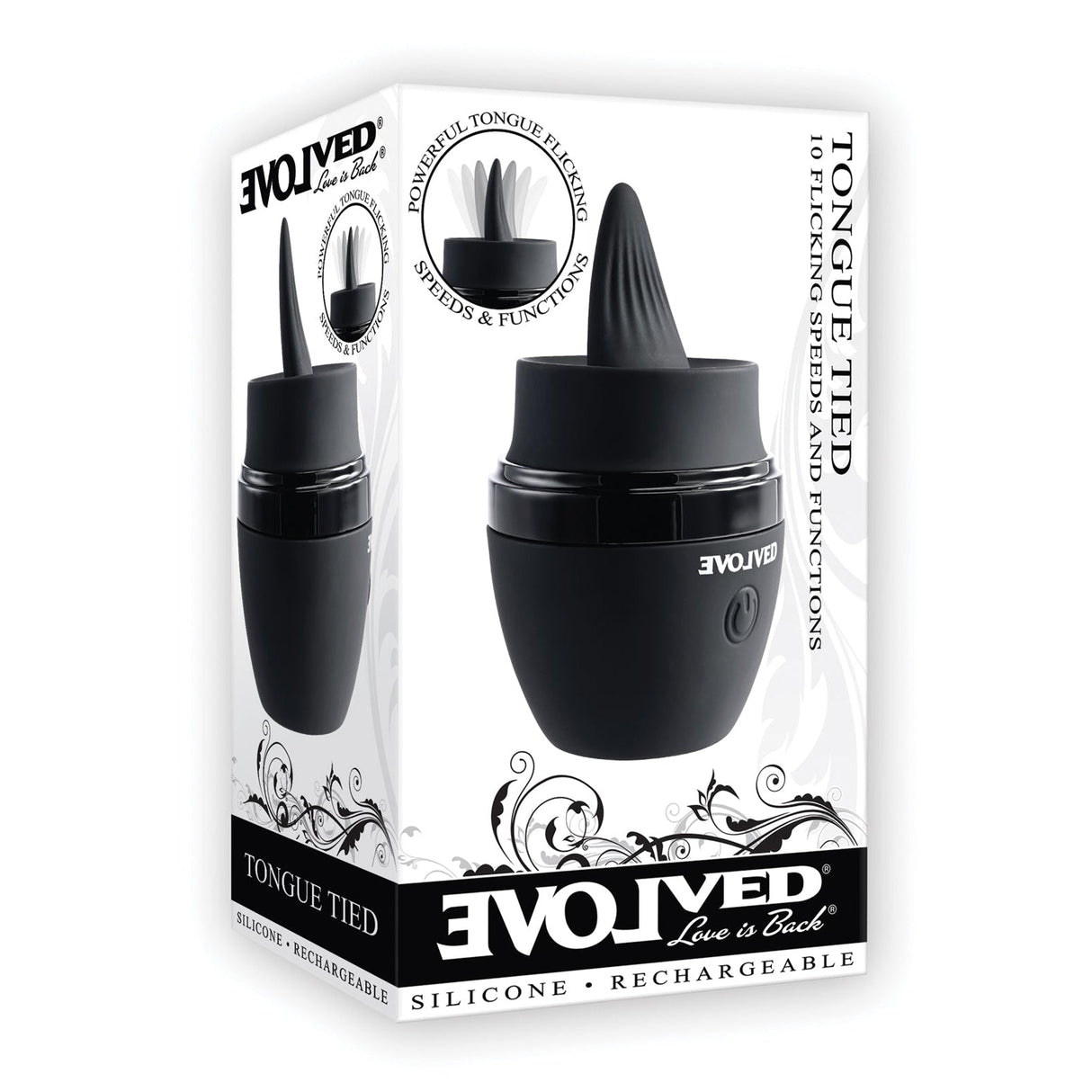 Evolved Tongue Tied Flicking Massager