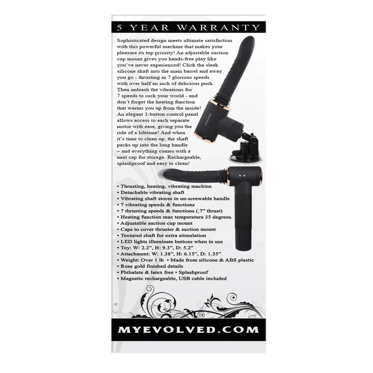 Too Hot To Handle Thrusting Machine