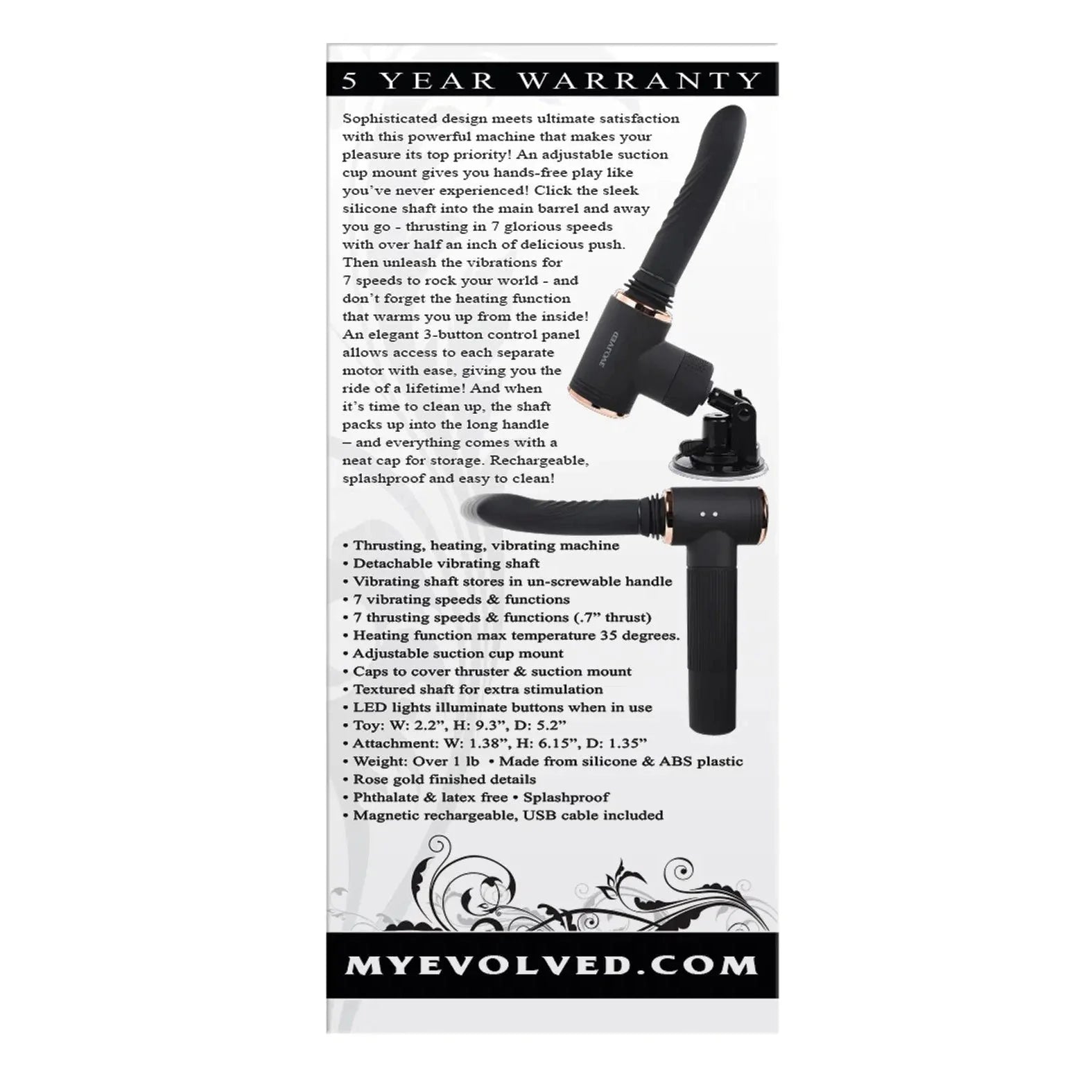 Too Hot To Handle Thrusting Machine