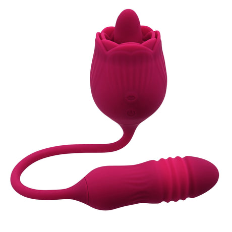 Evolved Wild Rose Tongue Vibrator