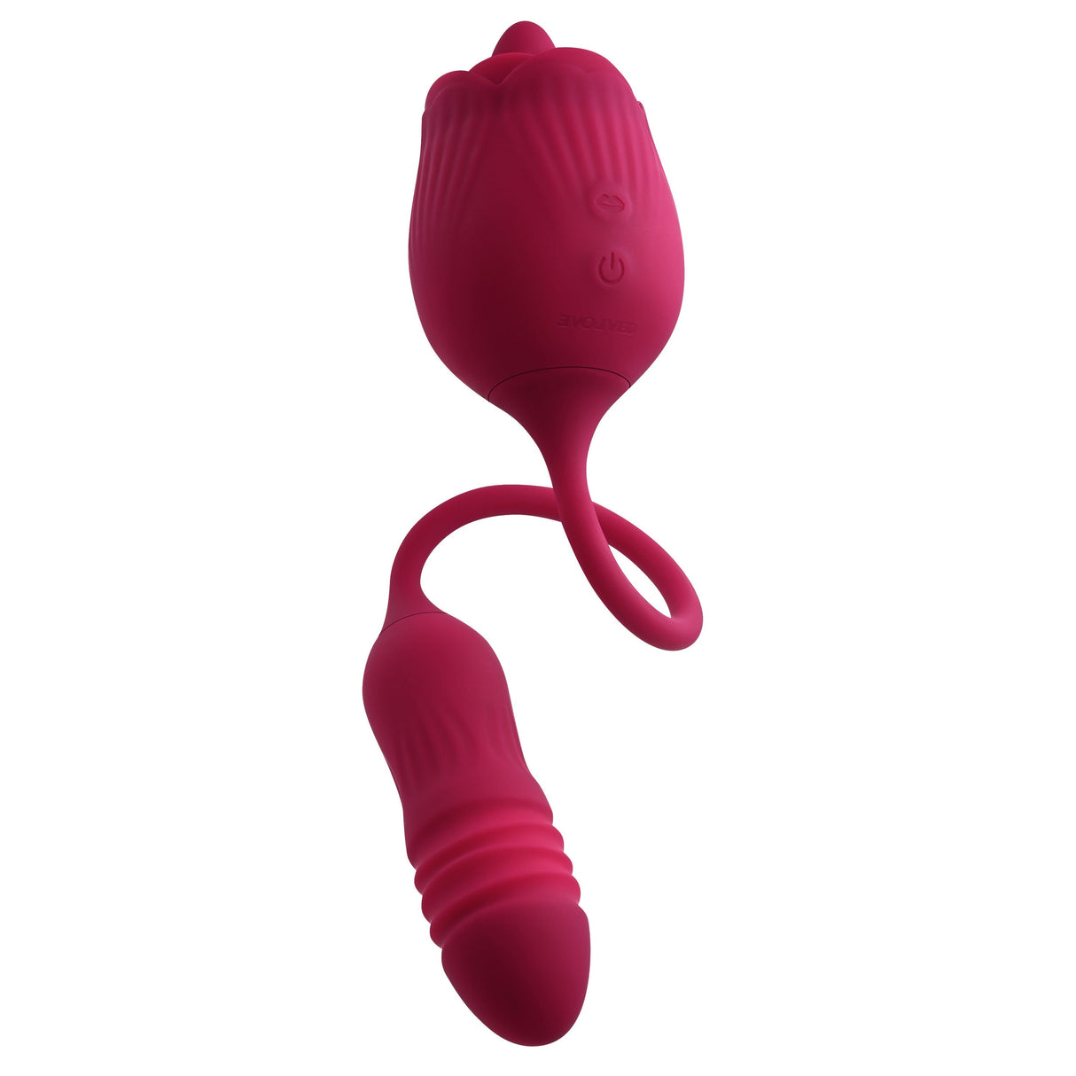 Evolved Wild Rose Tongue Vibrator
