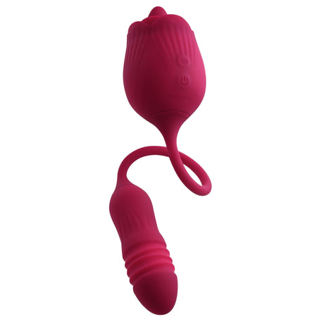 Evolved Wild Rose Tongue Vibrator