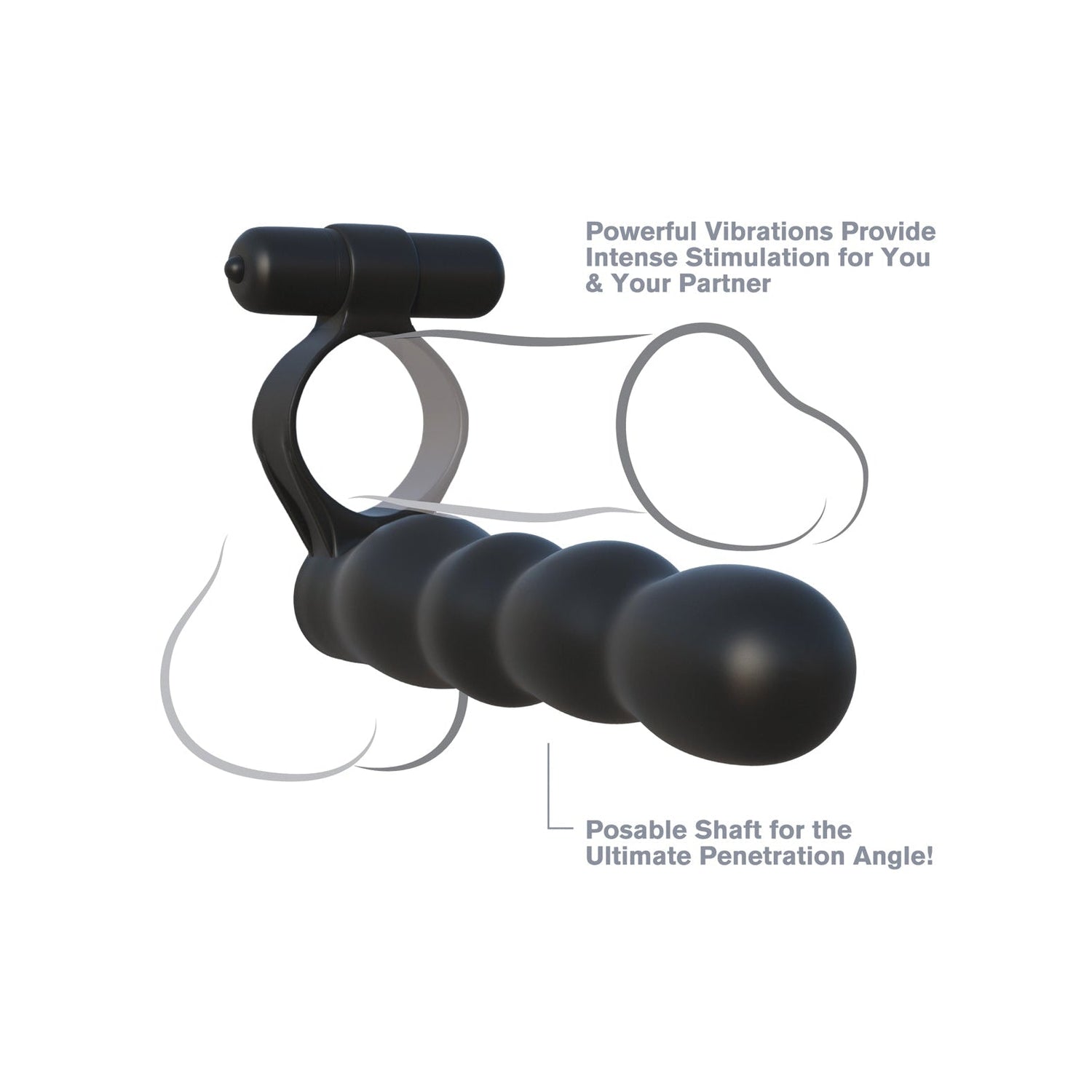 Fantasy C-ringz Double Penetration Cock Ring