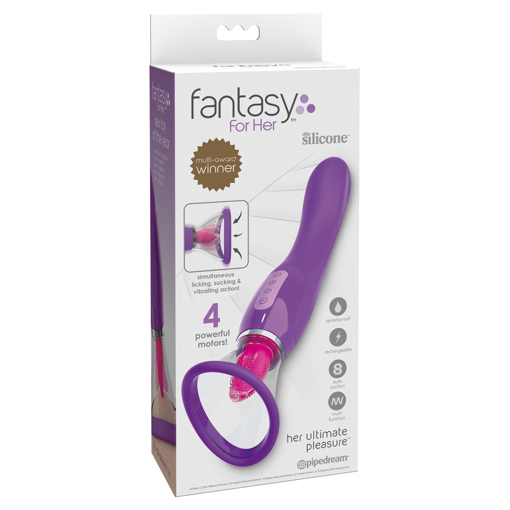 Fantasy For Her Ultimate Pleasure Clitoral Pump Vibe