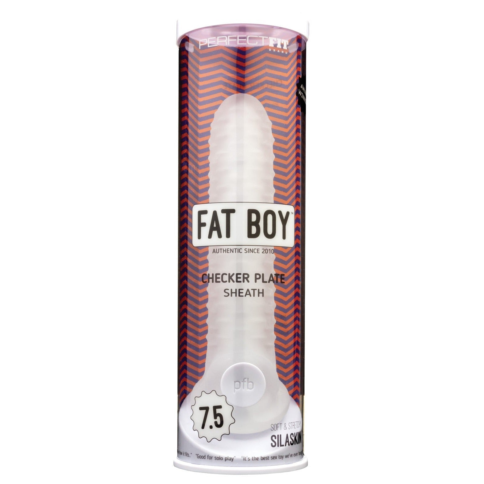 Fat Boy Checker Plate Penis Sheath