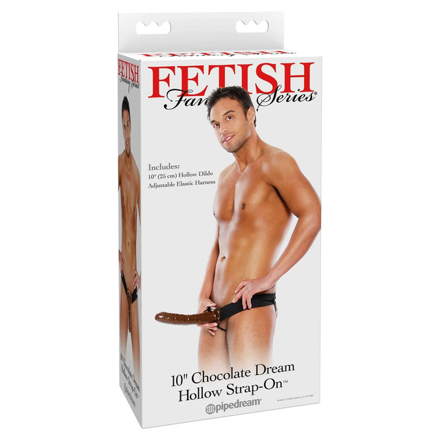 Fetish Fantasy 10 Inch Hollow Strap On Penis