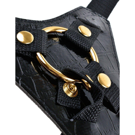 Fetish Fantasy Gold Designer Strap-on with Dildo
