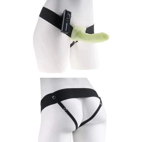 Fetish Fantasy Hollow Vibrating Strap On