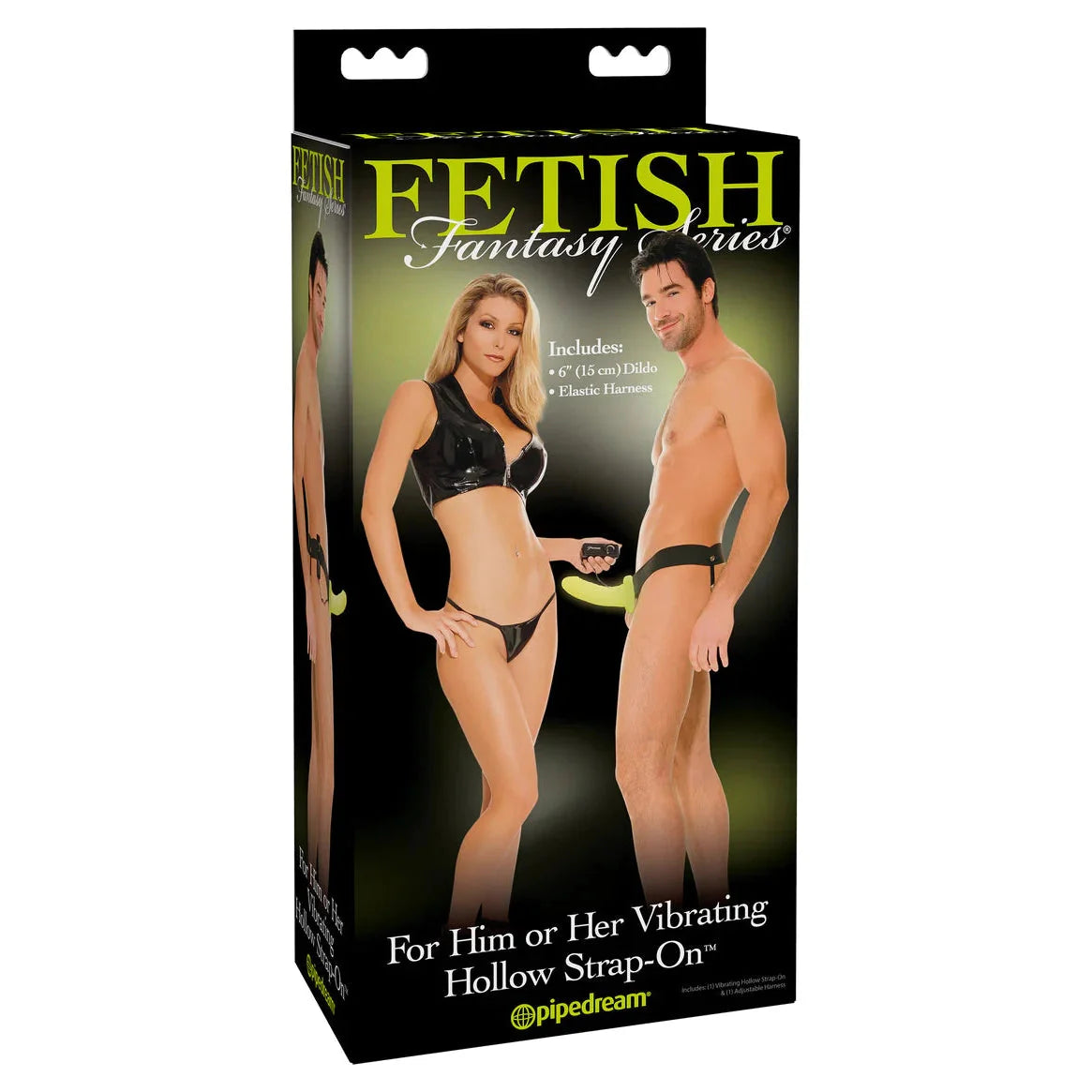 Fetish Fantasy Hollow Vibrating Strap On
