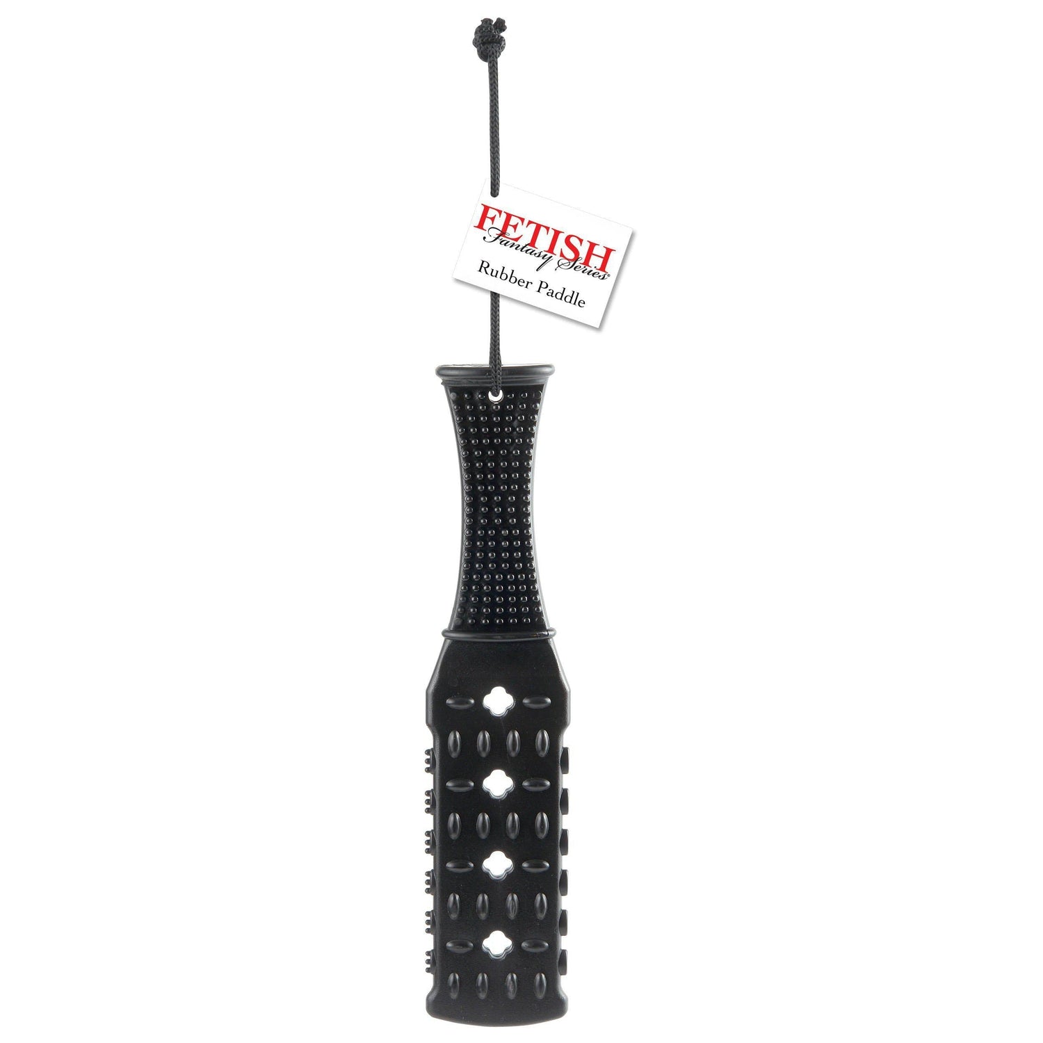 Fetish Fantasy Series Textured Rubber Paddle