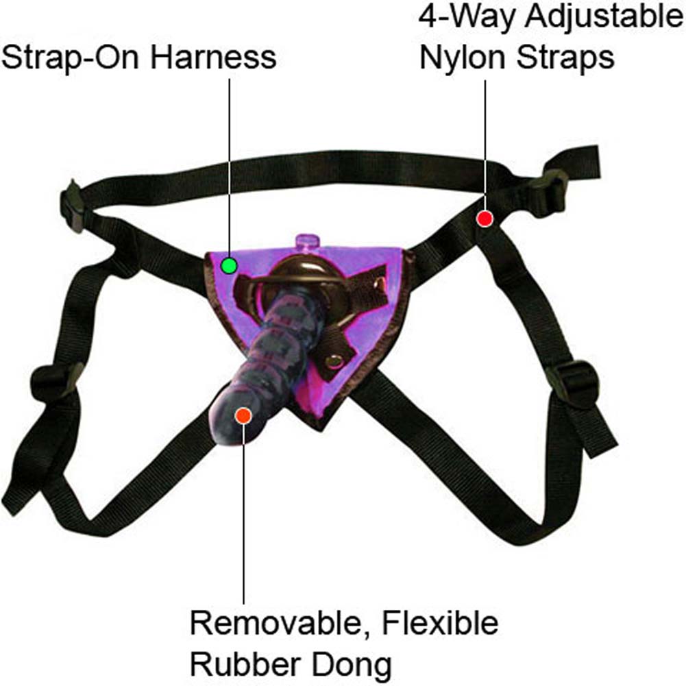 Fetish Fantasy Vibrating Strap On Set