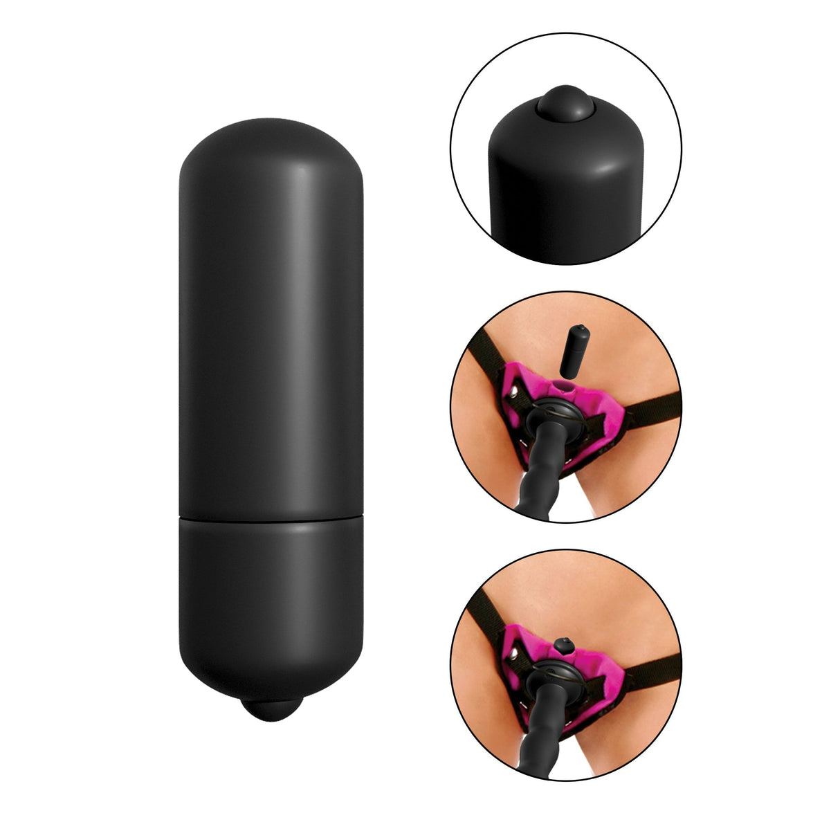 Fetish Fantasy Vibrating Strap On Set