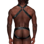 Fetish Uranus Moonshine Harness Brief Black