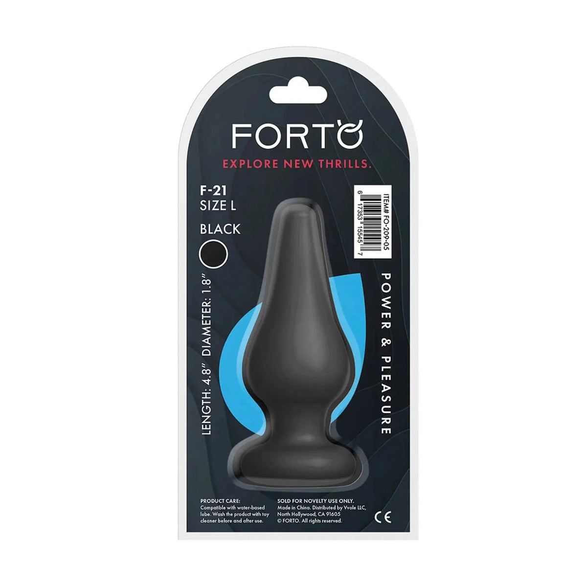 Figo Tear Drop Butt Plug