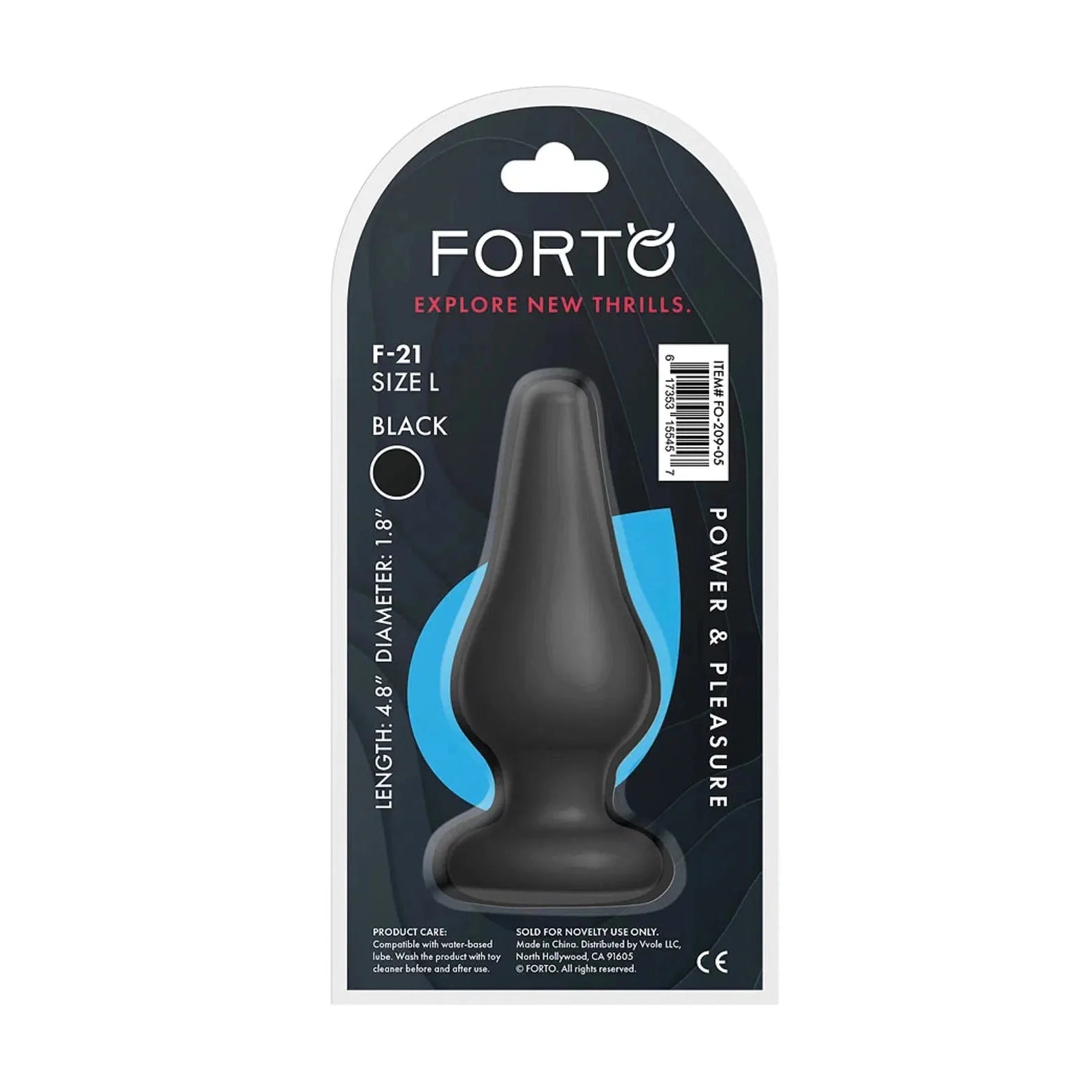 Figo Tear Drop Butt Plug