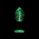 Firefly Clear Glass Plug - Glow