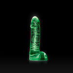 Firefly Glass Smooth Ballsey 4 Inch Dildo