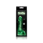 Firefly Glass Smooth Ballsey 4 Inch Dildo