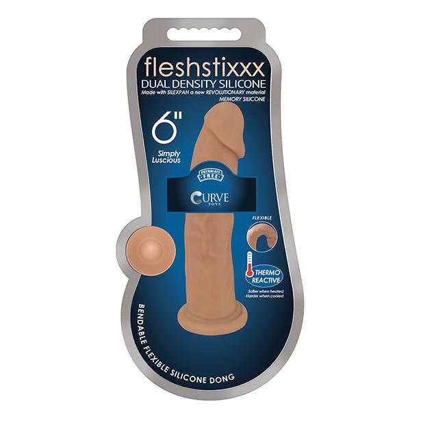 Fleshstixxx Dual Density Silicone Dildo