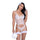 Forever Yours Embroidered Bustier & Thong