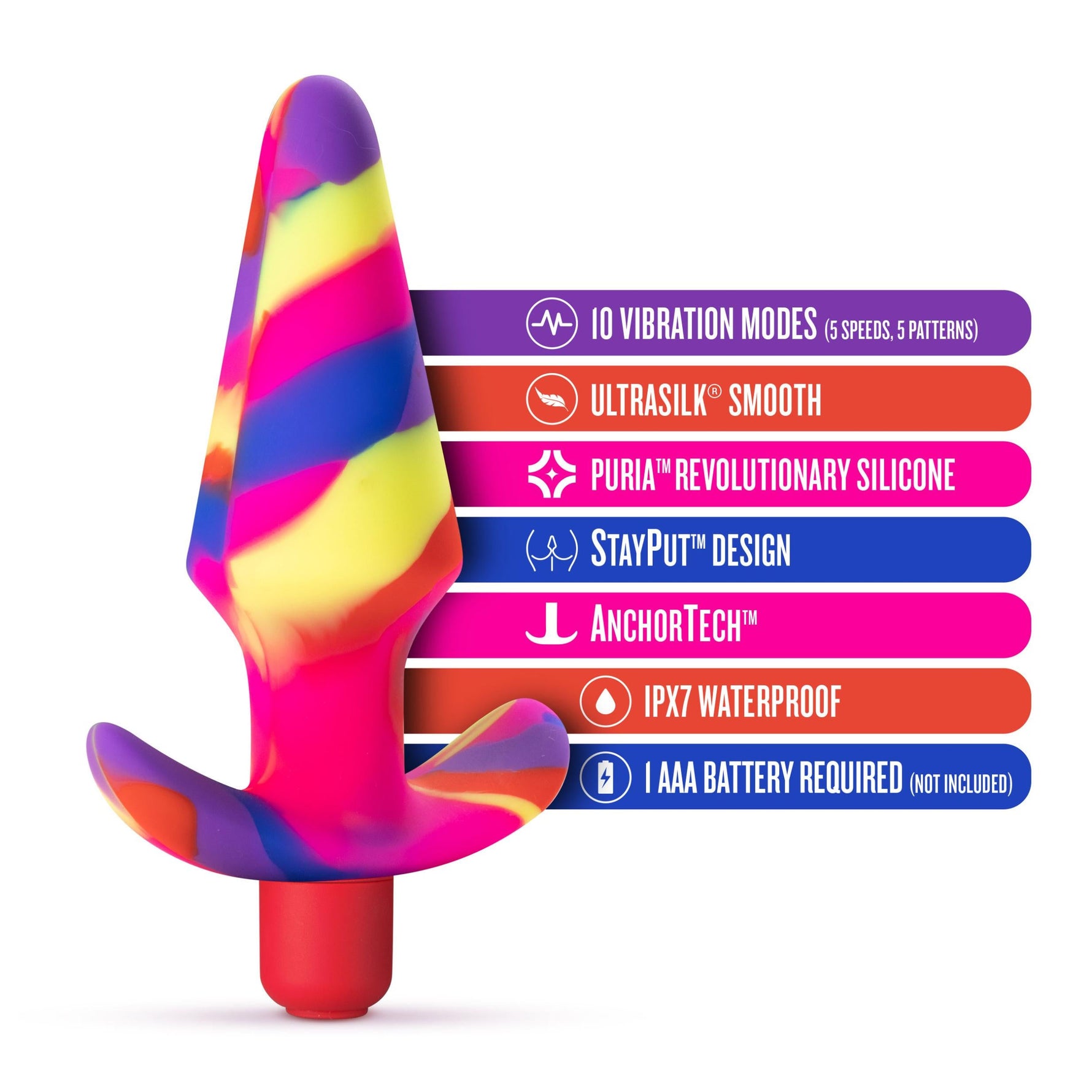 Free Spirit Silicone Butt Plug