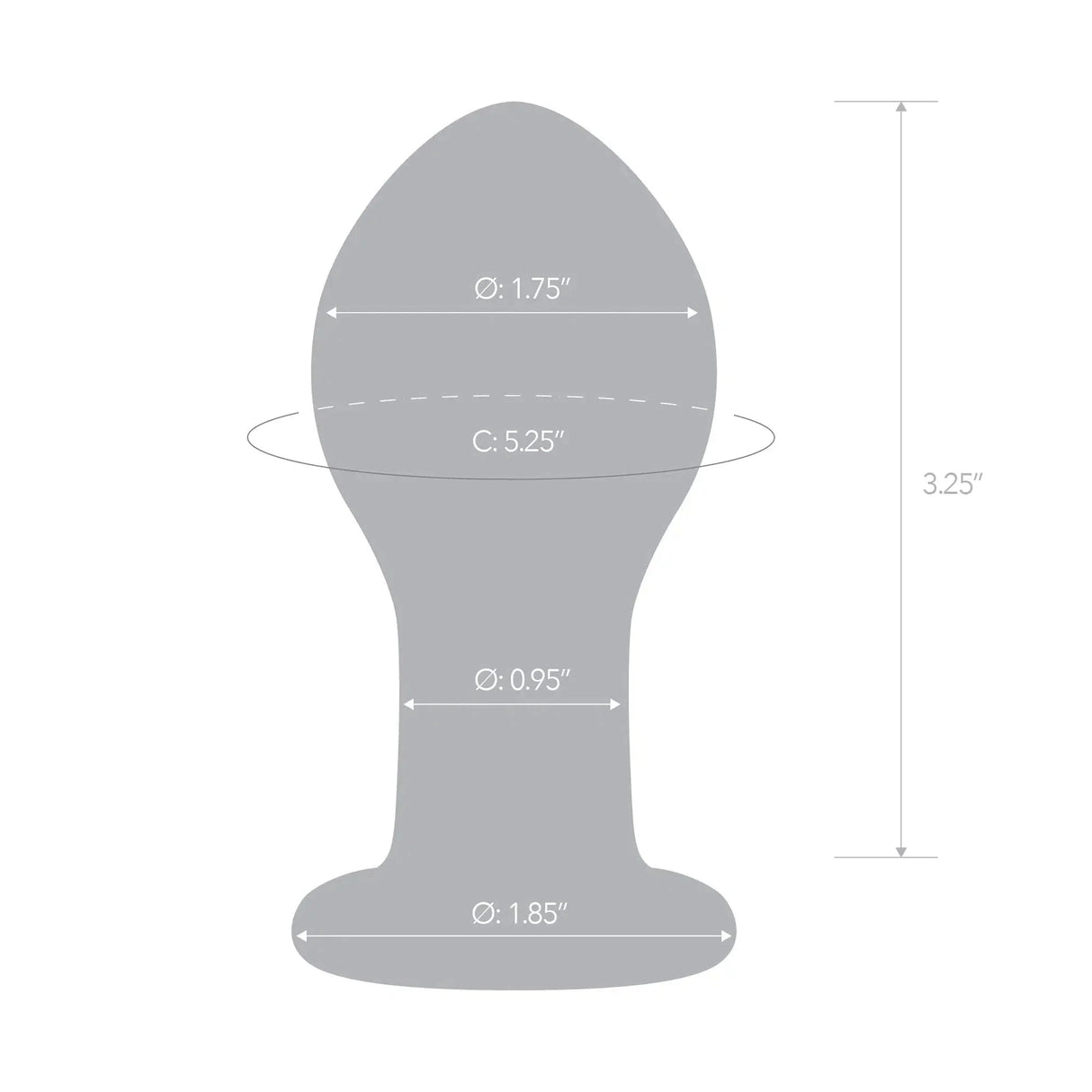 Galileo Glass Butt Plug