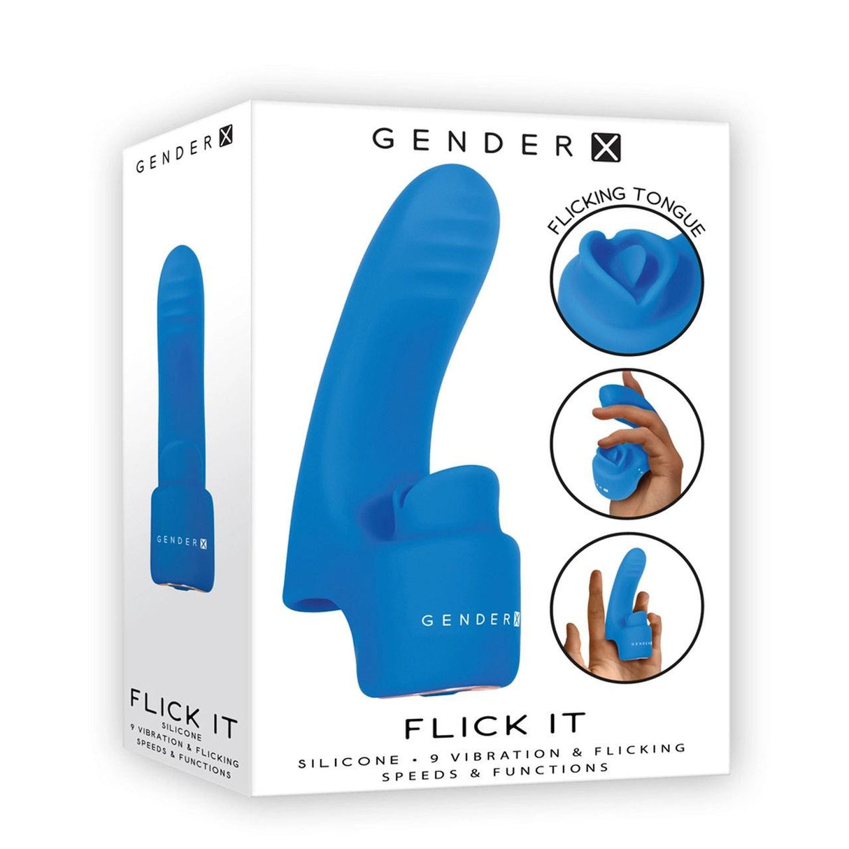 Gender X Flick It Finger Vibe