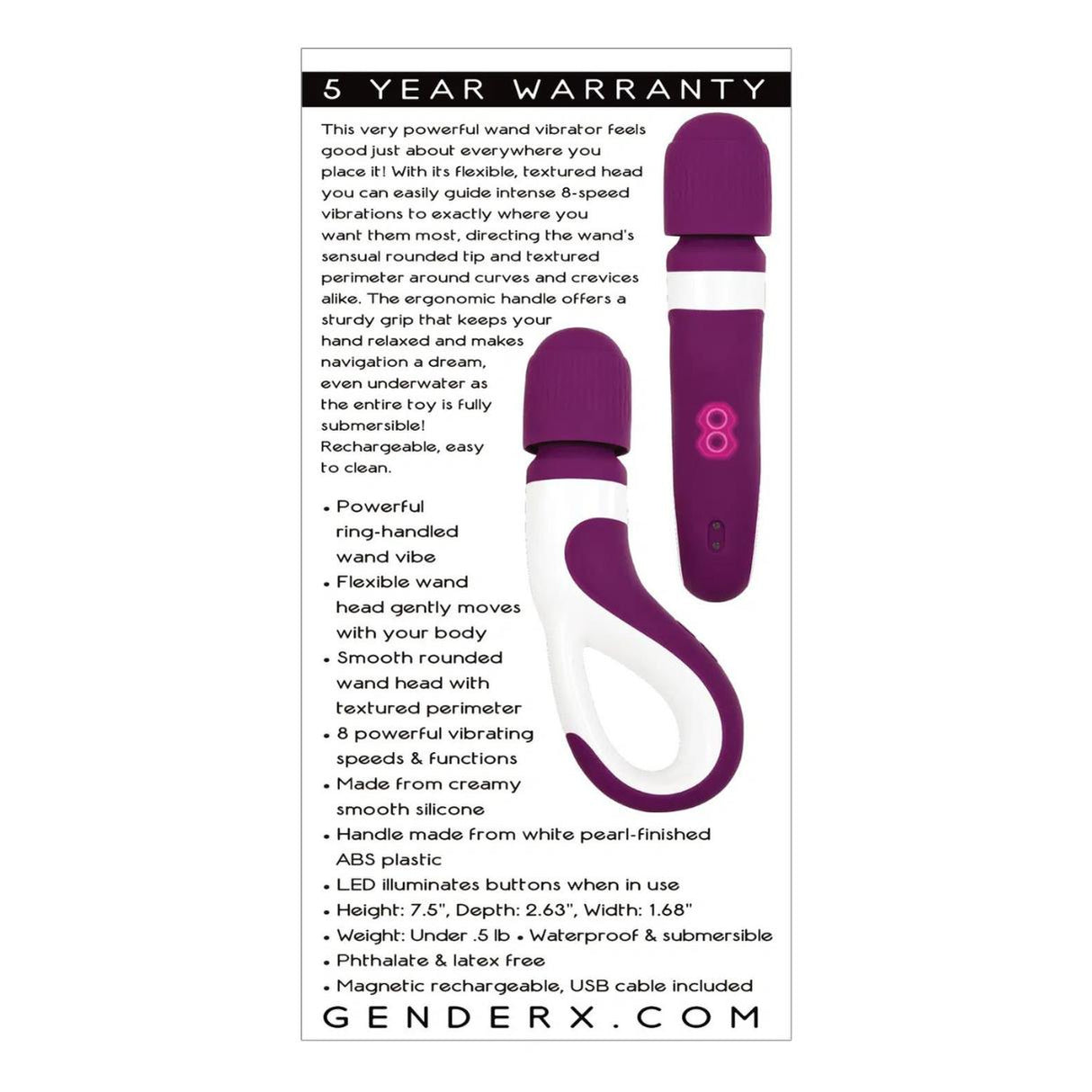 Gender X Handle It Wand Vibrator