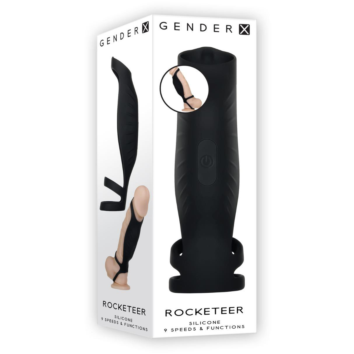 Gender X Rocketeer Vibrating Shaft Sleeve
