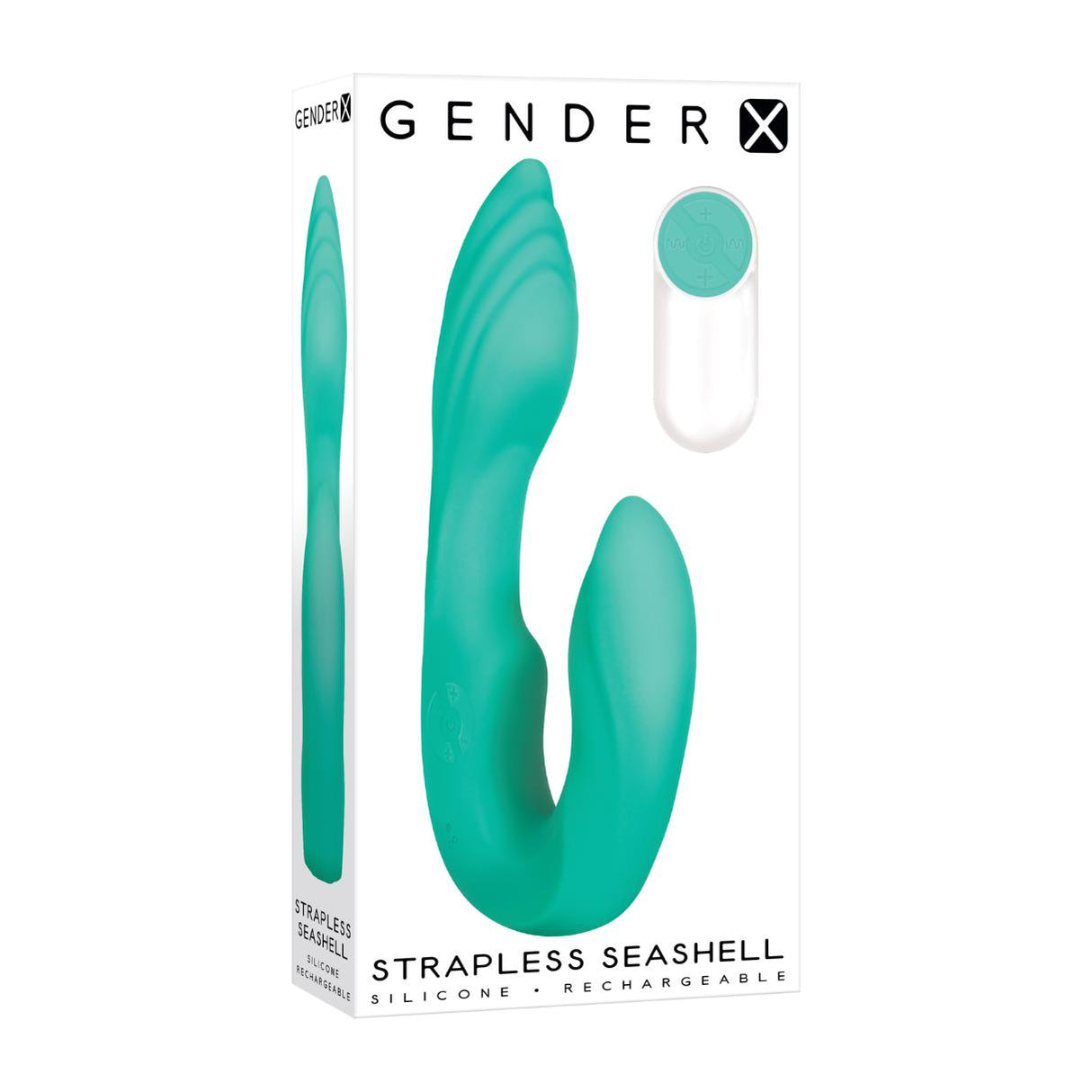 Gender X Seashell Rechargeable Strapless Dildo