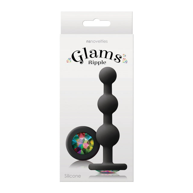 Glams Ripple Silicone Rainbow Gem