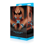 Glow In The Dark Wrist & Ankle Hogtie Set