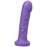 Goliath Soft Vibrating Dildo - Purple