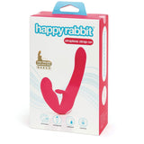 Happy Rabbit Strapless Strap On Rabbit Vibe
