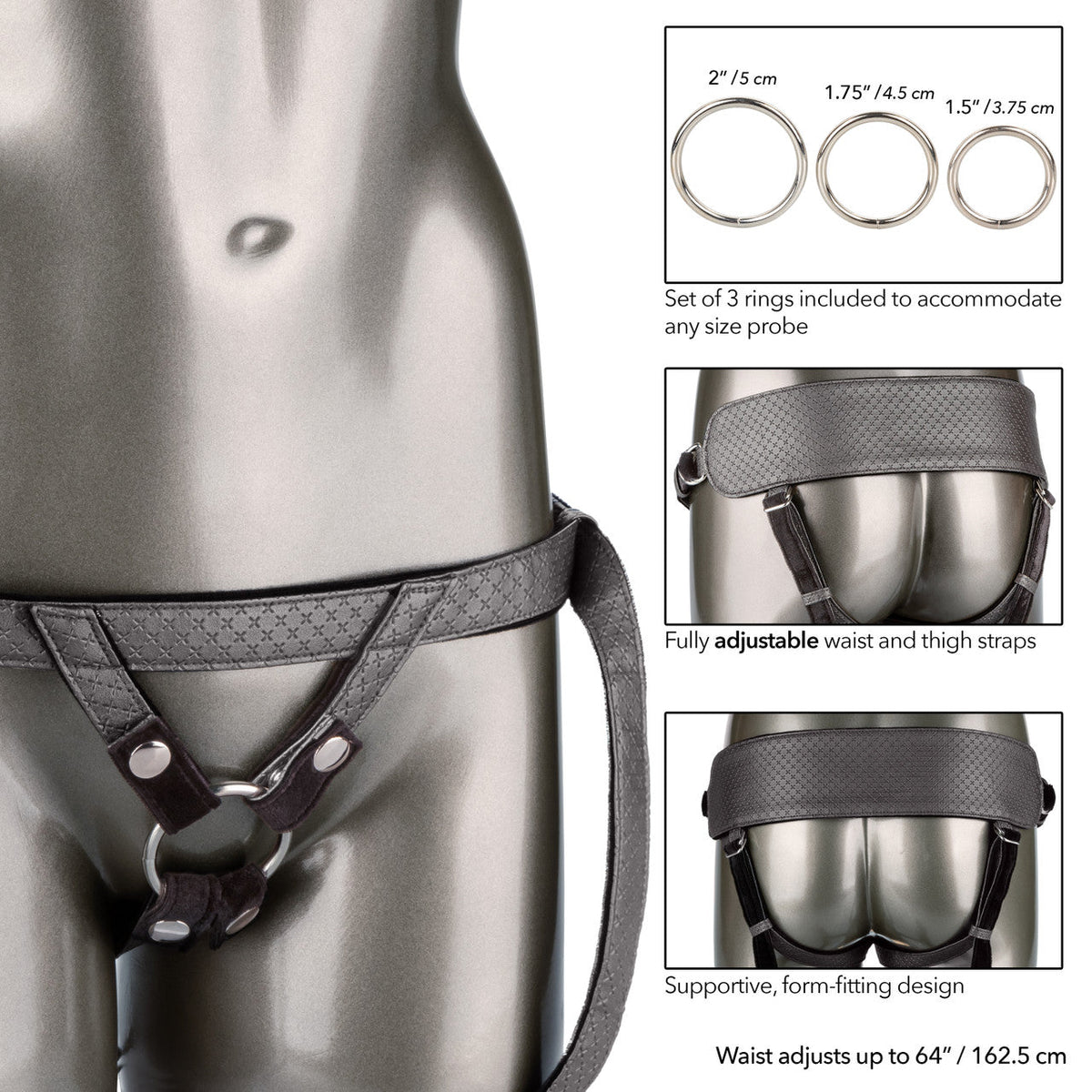 Her Royal Harness Crotchless Vibrating Set