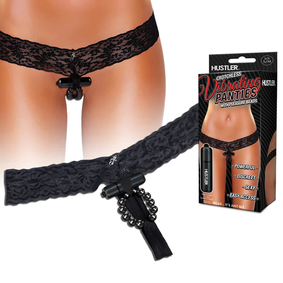 Hustler Vibrating Panties with Hidden Vibe Pocket