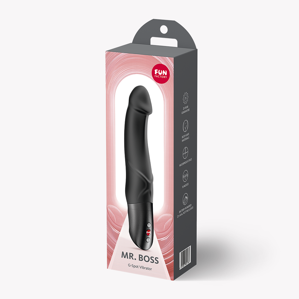 Fun Factory Mr. Boss G-Spot Vibrator in Black